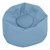 Round Bean Bag - Faded Denim (26" D)