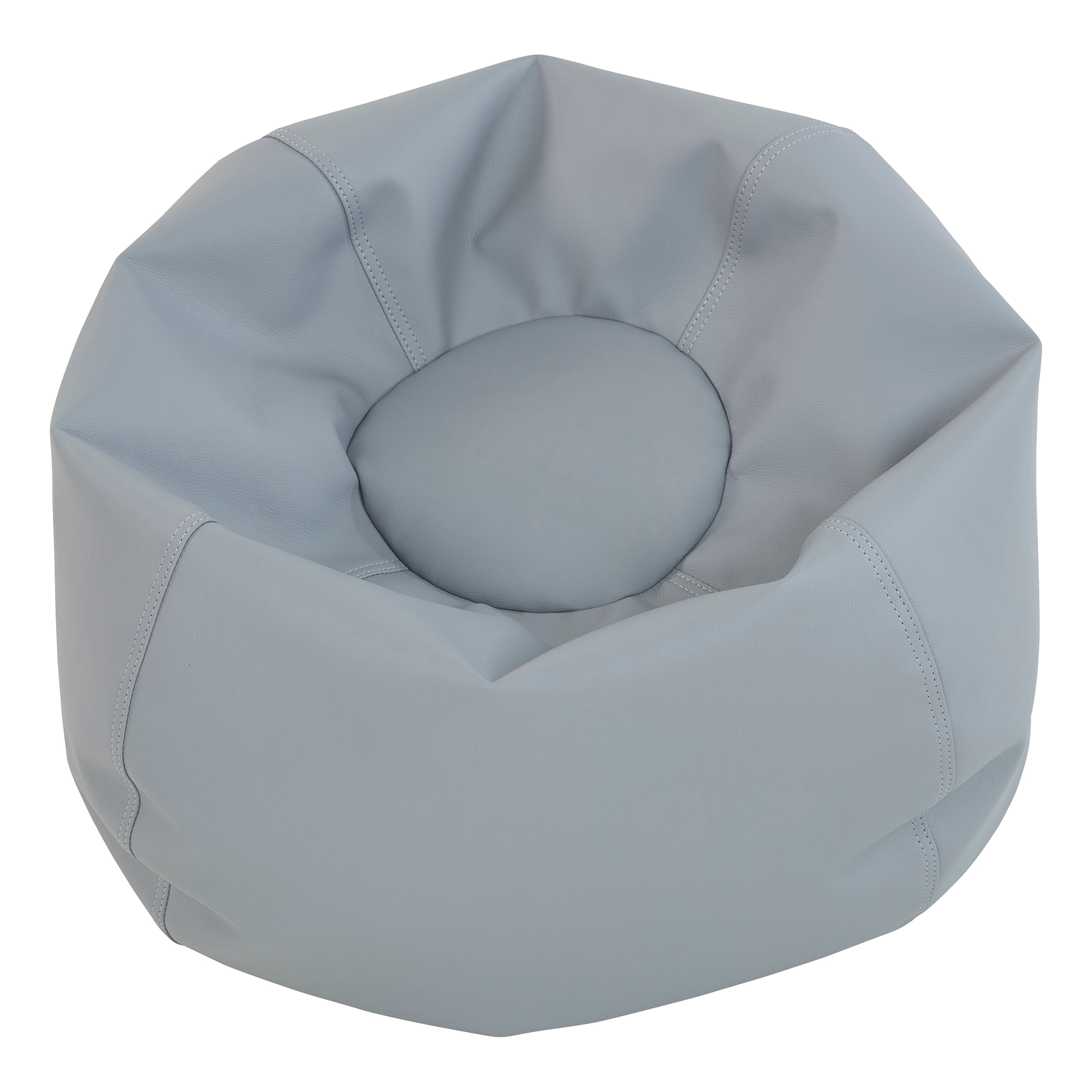 Round Bean Bag - Gray (26" D)