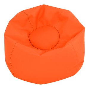 Round Bean Bag - Orange (26" D)