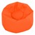 Round Bean Bag - Orange (26" D)