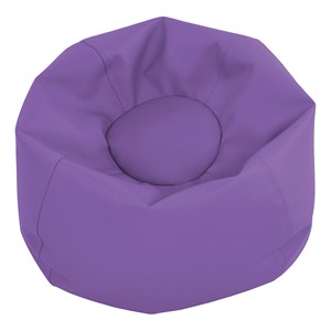 Round Bean Bag - Purple (26" D)