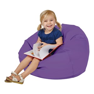 Round Bean Bag - Purple (26" D)