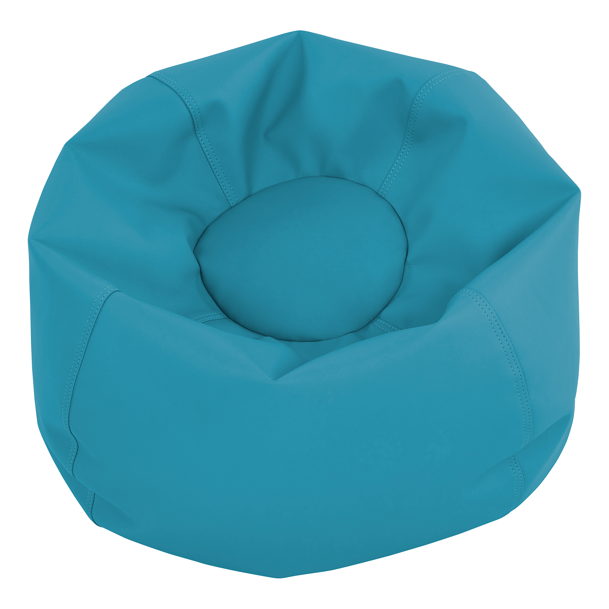 Round Bean Bag - Teal (26" D)
