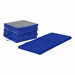 Premium Two-Fold Nap Mat - 2" Thick - Pack of Four - Blue
