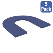 Premium Horeshoe Floor Mat Set - 3" Thick