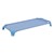 Deluxe Assorted Natural Colors Stackable Daycare Cot w/ Easy Lift Corners - Standard (52" L) - Pack of Cots - Sky Blue