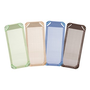 Deluxe Assorted Natural Colors Stackable Daycare Cot w/ Easy Lift Corners - Standard (52" L) - Pack of Cots