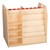 Baltic Birch Classroom Trolley Art Cart