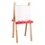Two-Sided Wooden Adjustable Easel w/ Markerboard