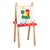 Two-Sided Wooden Adjustable Easel w/ Markerboard