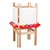 Four-Sided Wooden Adjustable Easel w/ Markerboard