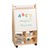 Mobile Magnetic Art Center w/ Clear Trays