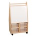 Mobile Magnetic Art Center w/ Clear Trays