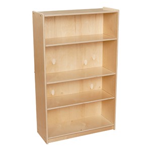 Wooden Bookcase w/ Four Shelves (36" W x 12" D x 46 3/4" H)
