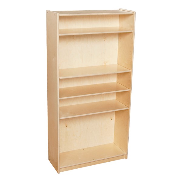 Wooden Bookcase w/ Five Shelves (30" W x 12" D x 60" H)