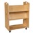 Double-Sided Mobile Library Cart