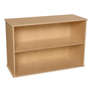 Two Fixed Shelf Bookcase