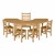 Half Circle High-Pressure Laminate Table