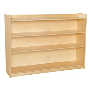Mobile Adjustable Bookcase w/ Lip