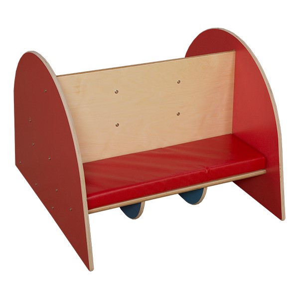 Bookcase w/ Seat Cushion - Back
