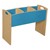Blue Bookwell - Assembled