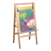Wooden Big Book Easel and Dowel Rack