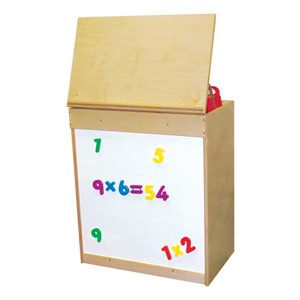 Big Book Display w/ Magnetic Markerboard - Accessories not included
