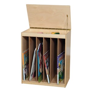 Big Book Display w/ Markerboard - Back shown - Accessories not included
