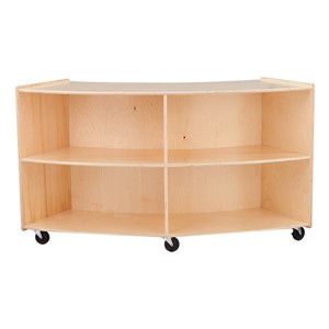 Convex Mobile Storage Shelving 36" H - Unassembled
