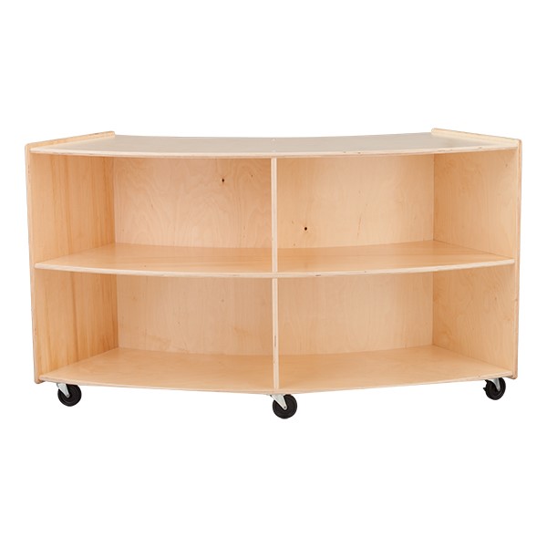 Convex Mobile Storage Shelving 36" H - Unassembled