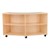 Convex Mobile Storage Shelving 36" H - Unassembled