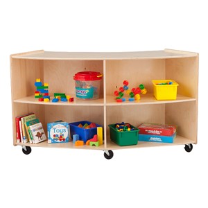 Convex Mobile Storage Shelving 36" H - Unassembled