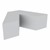 Foam Soft Seating - V-Shape (12" H) - Light Gray
