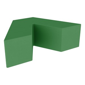 Foam Soft Seating - V Shape (12" H) - Green