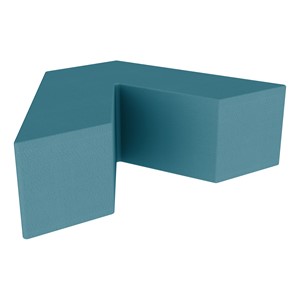 Foam Soft Seating - V Shape (12" H) - Teal