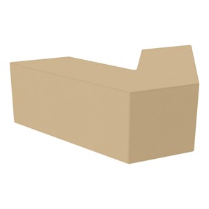 Foam Soft Seating - V-Shape (12" H) - Sand