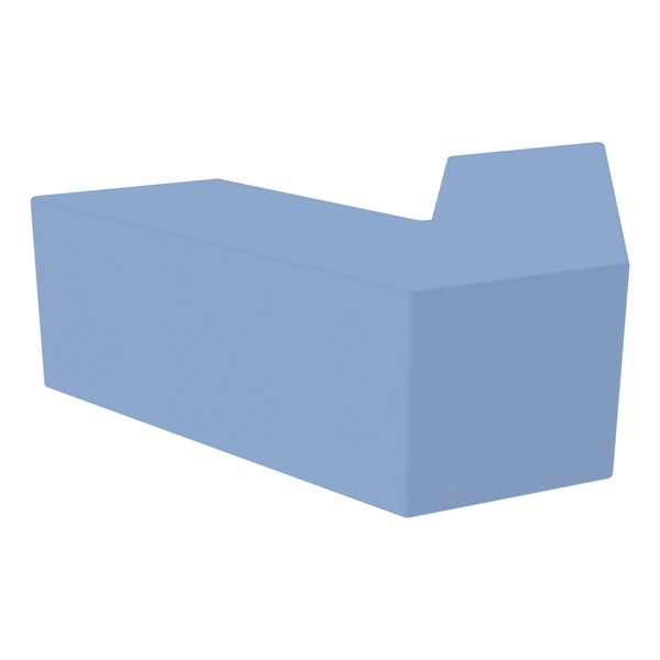 Foam Soft Seating - V-Shape (12" H) - Powder Blue