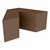 Foam Soft Seating - V Shape (16" H) - Chocolate