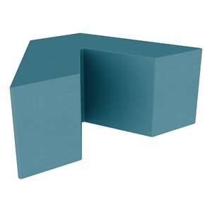 Foam Soft Seating - V Shape (16" H) - Teal