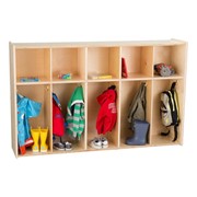 Preschool Five-Section Locker