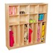 Wooden Eight-Section Locker Unit