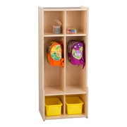 Two-Section Classroom Seat Locker