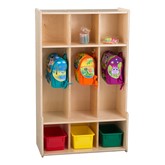 Three-Section Classroom Seat Locker