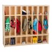 Eight-Section Classroom Seat Locker - Unassembled