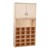 20-Tray Wooden Storage Unit w/ Cabinet