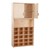 20-Tray Wooden Storage Unit w/ Cabinet
