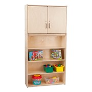 Wooden Cabinet w/ Shelving