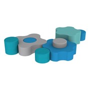 Foam Soft Seating Assorted Shapes Gear Set