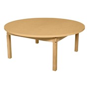 Round High-Pressure Laminate Table