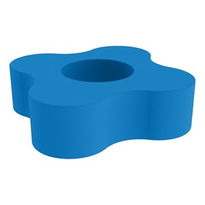Foam Soft Seating - Four Point Gear (12" H) - French Blue